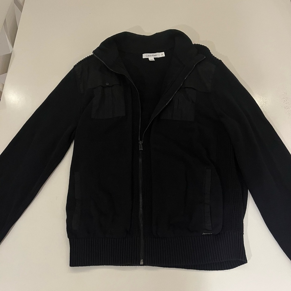 Calvin Klein Zip-up Sweater